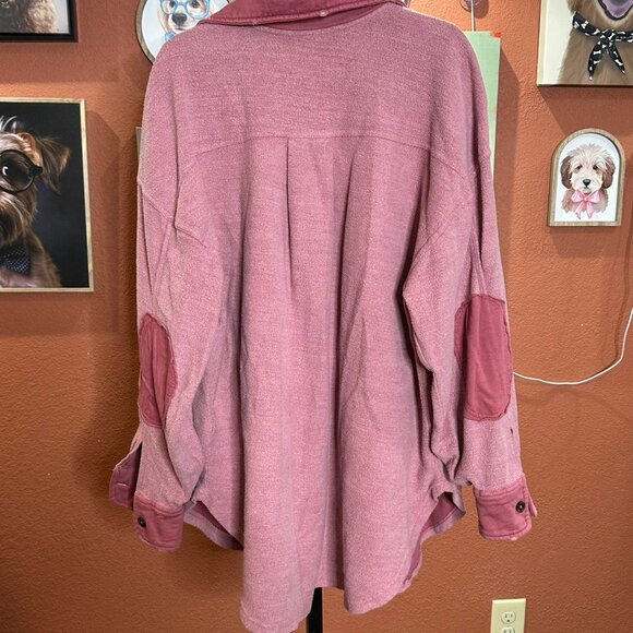 Free People Ruby Fleece Shacket - Picture 3 of 5